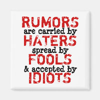 RUMORS ~ Magnet Truism