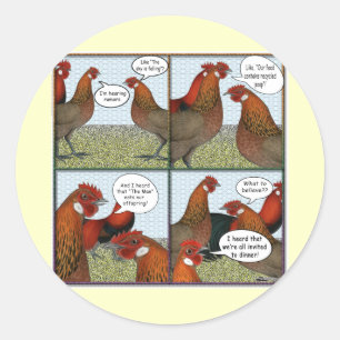 Rumours Classic Round Sticker