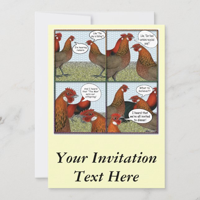 Rumours Invitation (Front)