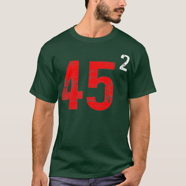 rump 45 Squared  Pro rump 2 erms T-Shirt (Front)