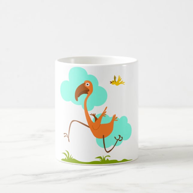 Run Birdie Run Ceramic Mug (Center)