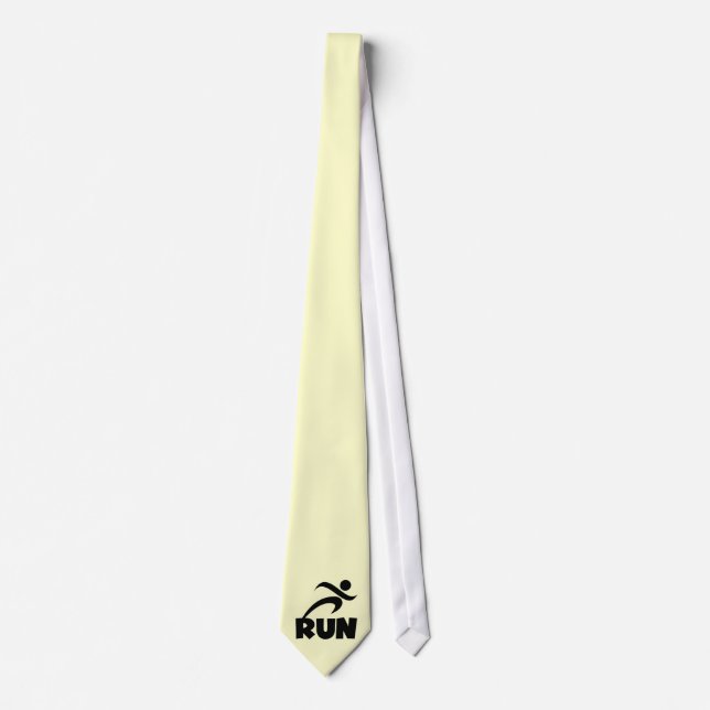 RUN Black Tie (Front)