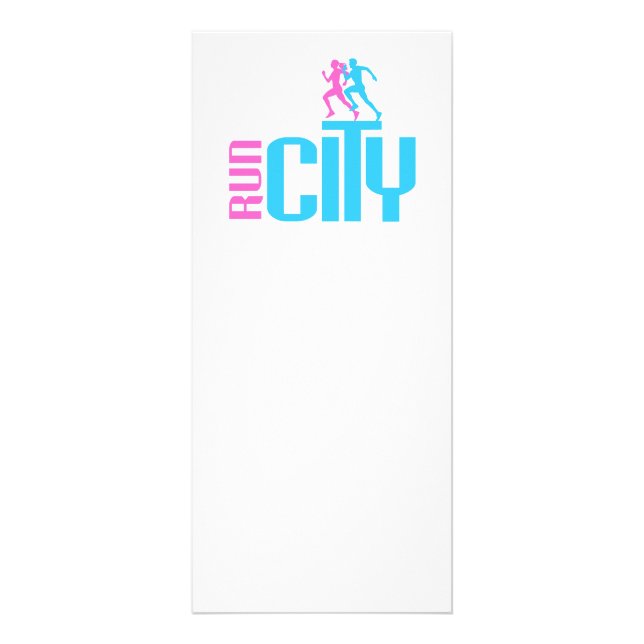 Run city rack card (Front)