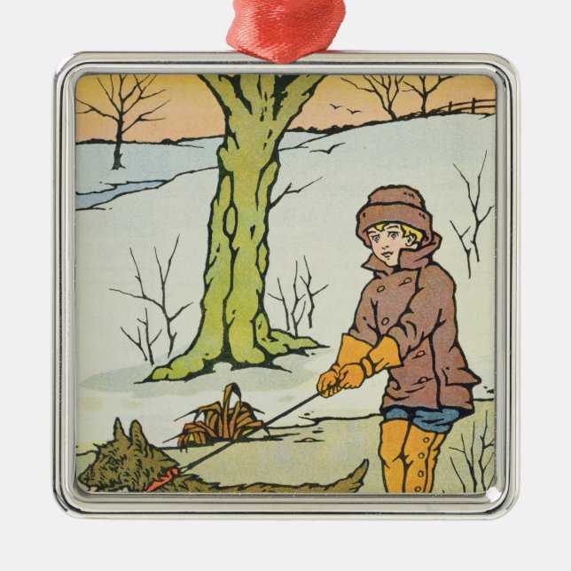 Run, Dandy Run, 20th century Metal Ornament (Front)