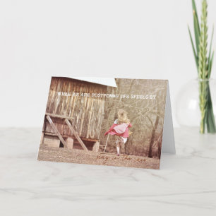 RUN EMILY, RUN! Greeting Card