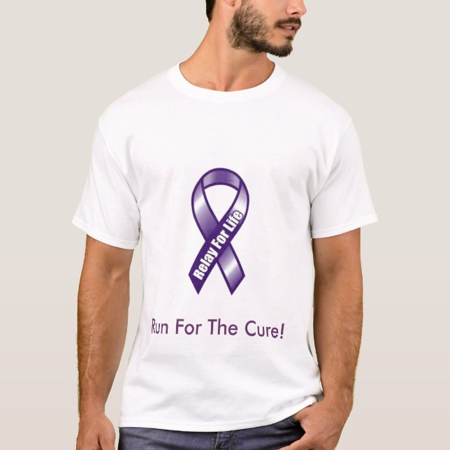 Run For The Cure Relay For Life T-Shirt (Front)