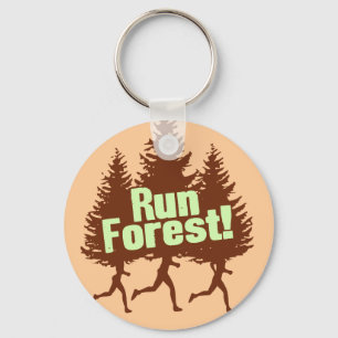 Run Forest Keychain