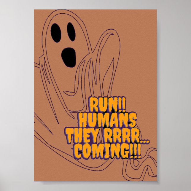 Run!! Halloween Posters (Front)