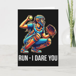 Run - I Dare You - Softll Catcher -  Card