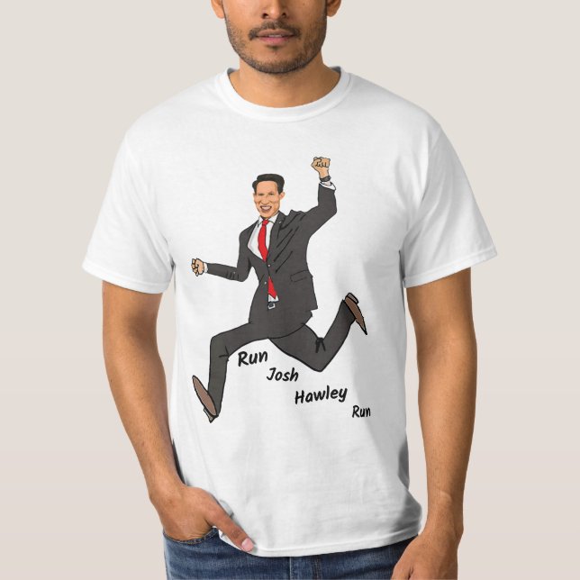 Run josh hawley run T-Shirt (Front)