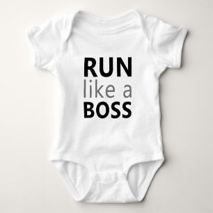 Run Like A Boss Baby Bodysuit