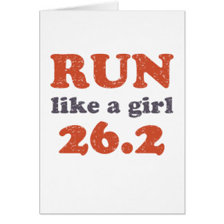Run like a girl 26.2