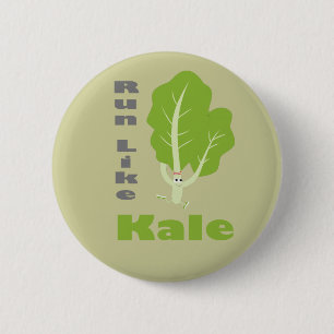 Run Like Kale! 2 Inch Round Button