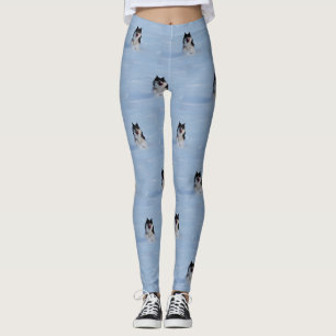 Run like the wind, dog lover's leggings