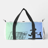 "Run" Motivational – Stylish Duffle