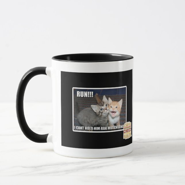 RUN!!! MUG (Left)