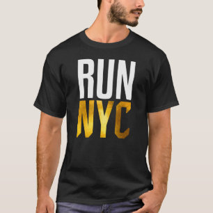 Run NYC    Marathon Runner T-Shirt
