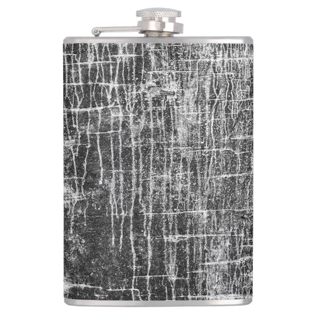 run off walls  hip flask (Front)