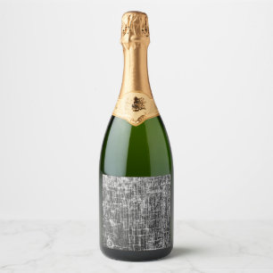 run off walls  sparkling wine label