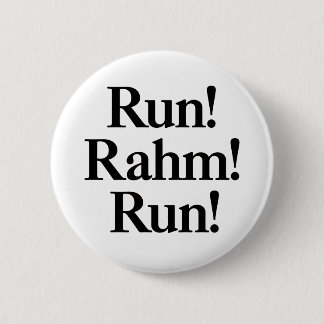 Run Rahm Run 2 Inch Round Button