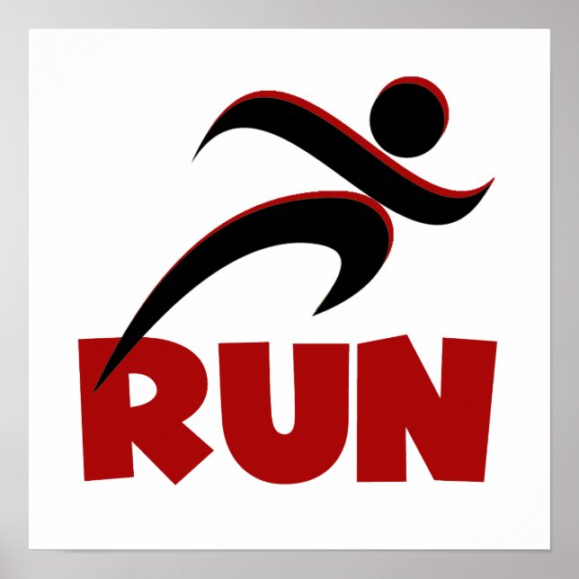 RUN Red Poster (Front)