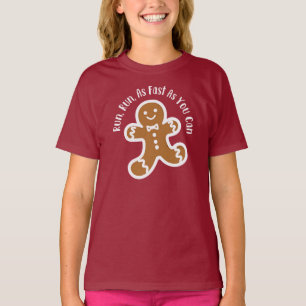 Run, Run, As Fast As You Can, Gingerbread Escape T-Shirt