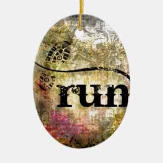 Run/Runner by Vetro Jewellery Ceramic Ornament