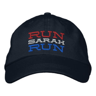 Run Sarah Run Embroidered Hat