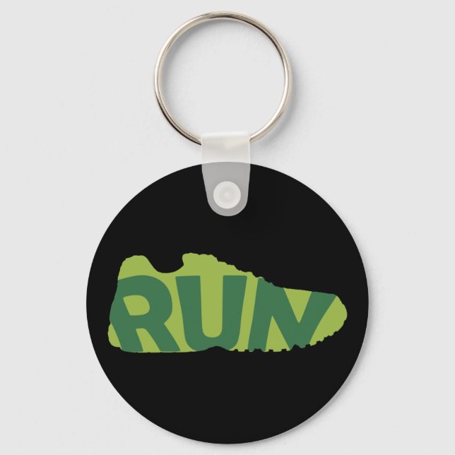 Run Shoe Keychain (Front)
