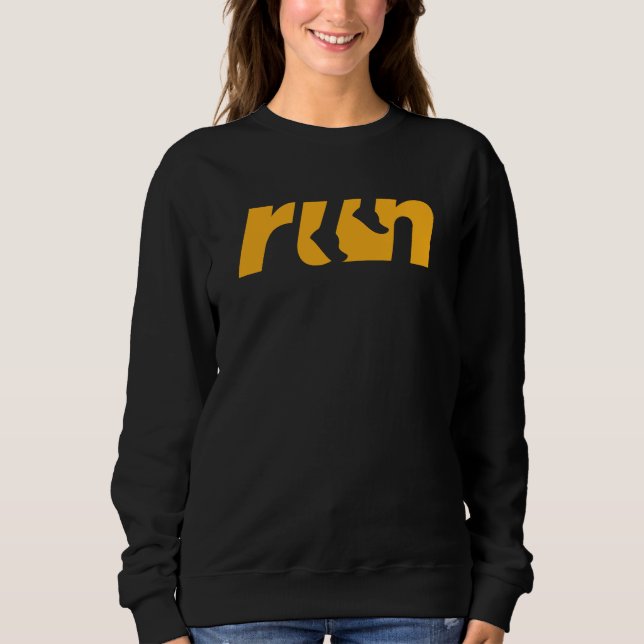 RUN - SPORTS SWEATSHIRT (Front)