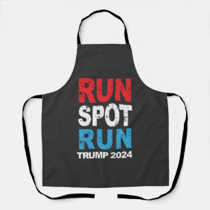 Run Spot Run Trump 2024 Trump Vance election Apron