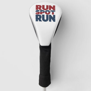 Run Spot Run Trump 2024 Trump Vance election Golf Head Cover