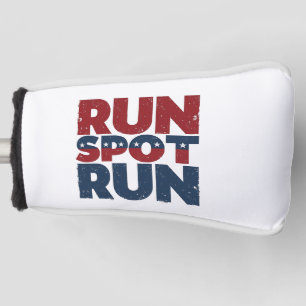 Run Spot Run Trump 2024 Trump Vance election Golf Head Cover
