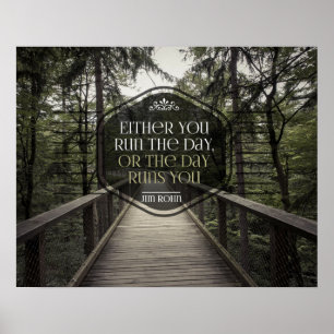 Run The Day Poster