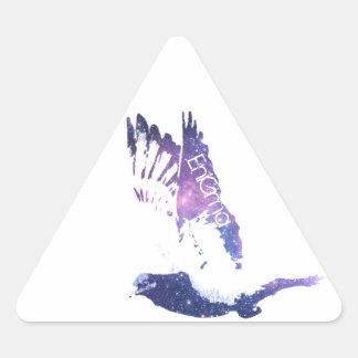 Run the Streets Triangle Sticker