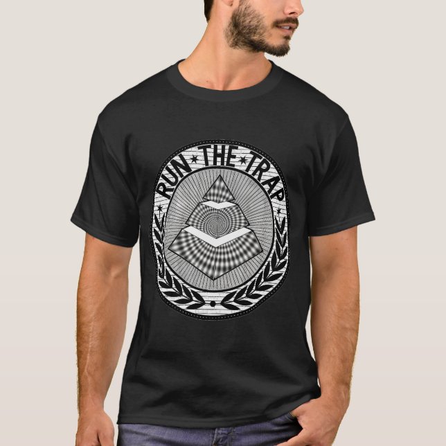 Run The Trap (Trippy) T-Shirt (Front)