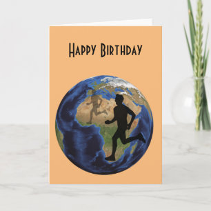 Run the World Birthday Card