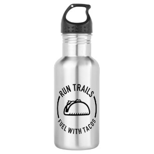 Run Trails Fuel With Tacos 532 Ml Water Bottle