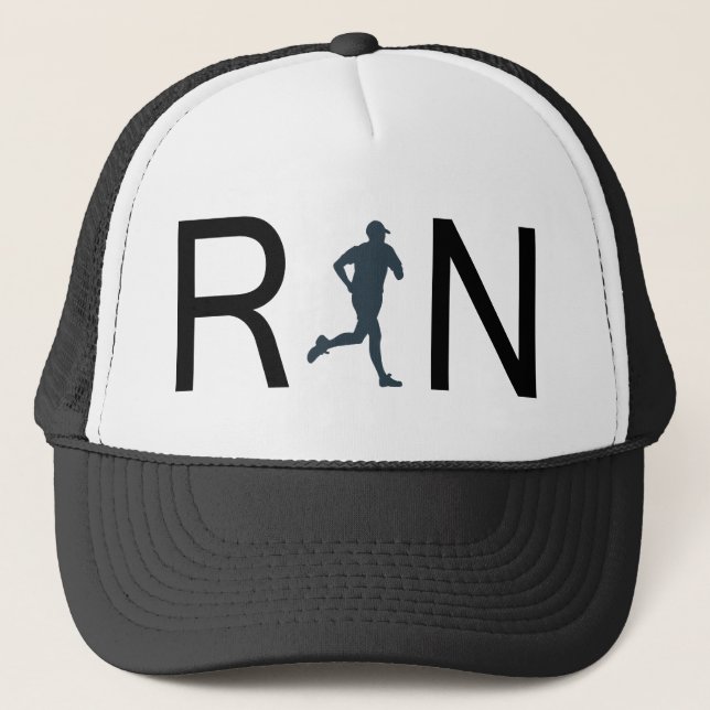 Run Trucker Hat (Front)