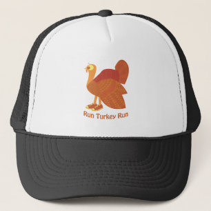 Run, Turkey, Run Trucker Hat