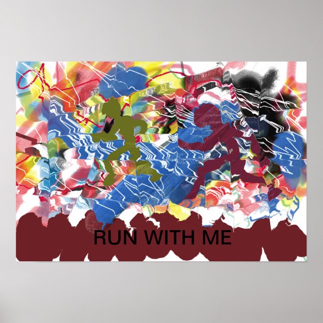 Run With Me Poster (Front)