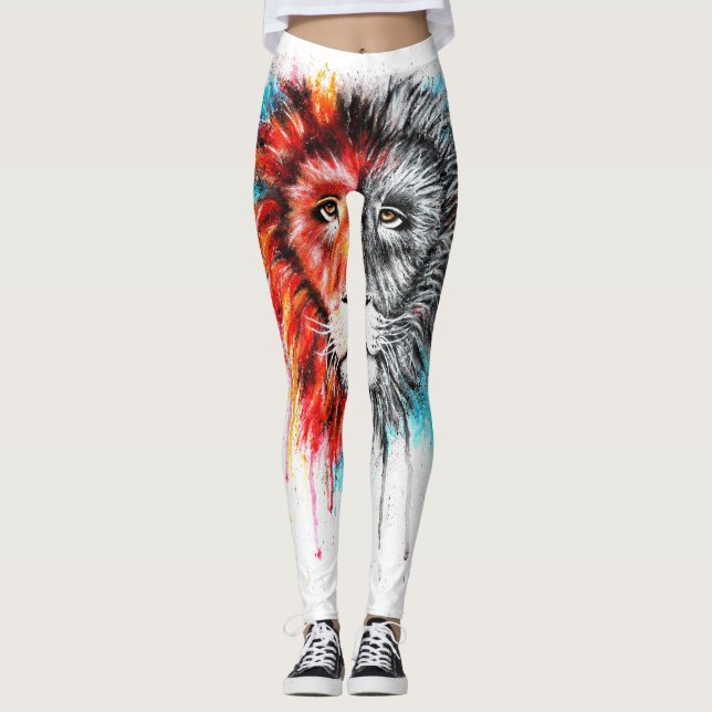 RUN With Your Tribe! Leggings (Front)