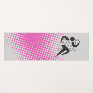 RUN Workout /Athletic Fitness Exercise Yoga Mat