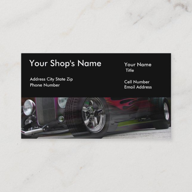 Runaway Business Card (Front)