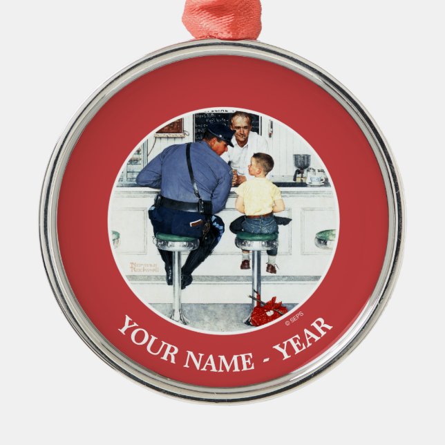 Runaway Metal Ornament (Front)