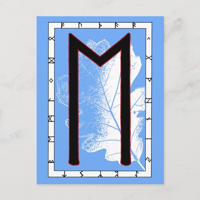 Rune Ehwaz - Carte Postale Fidélité (Devant)