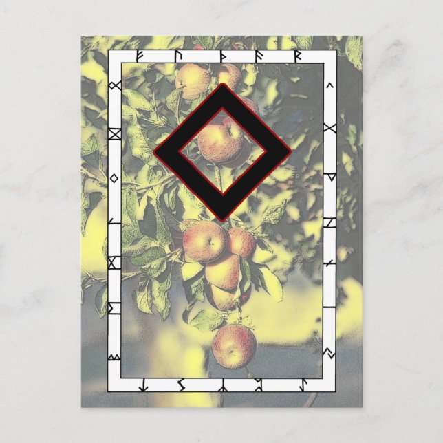 Rune Ingwaz -- Hero Postcard (Front)