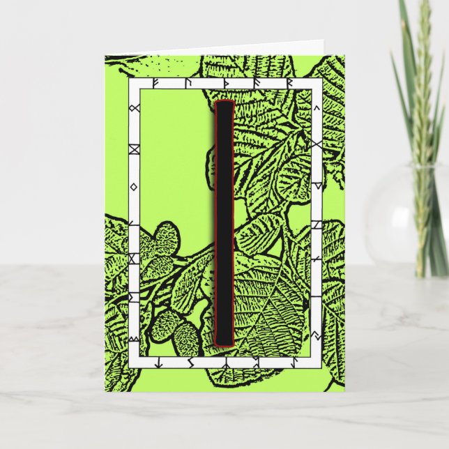 Rune Isa - Carte d'humidité (Devant)