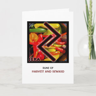 Rune Jera – Harvest & Reward Card