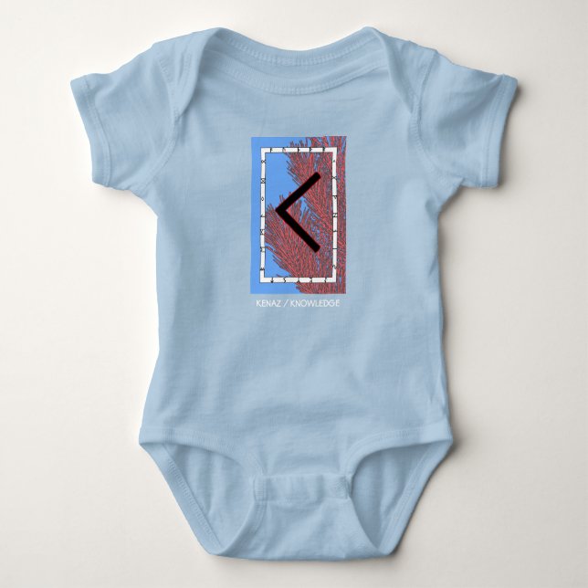 Rune Kenaz - Knowledge -  Baby Bodysuit (Front)